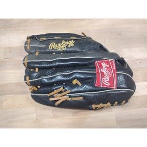 VTG RAWLINGS Renegade RS140 Black Right Handed Throw Baseball Glove Mitt 14”